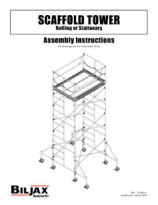 Scaffold-Rolling-Tower-Instruction-Manual-Assembly