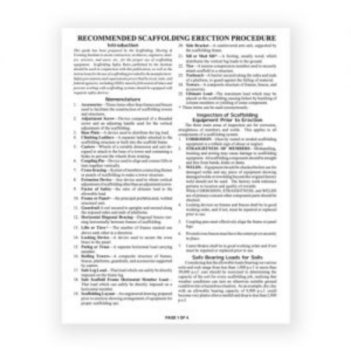 ssfi-scaffold-procedures-french