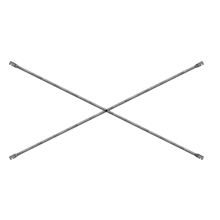 Picture of 10' Diagonal Cross Brace w/ 48" Lock Spacing - Notch End