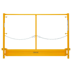 Picture of 5' End Panel w/ Toeboard - #6 Tube Size