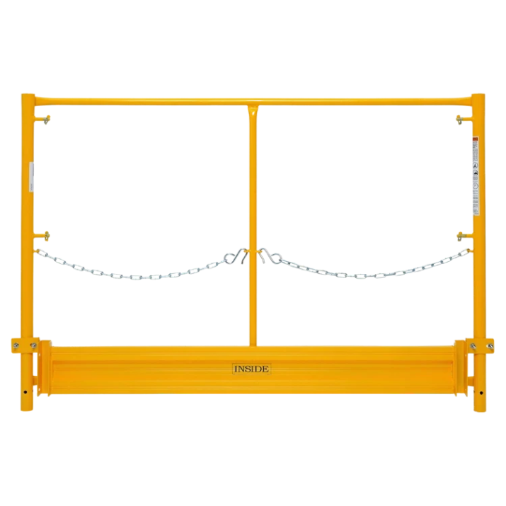 Picture of 5' End Panel w/ Toeboard - #6 Tube Size