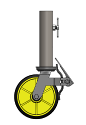 Picture of 8" Diameter Tube Lock Caster