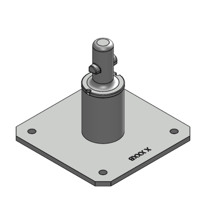 Picture of Quick-Lok Base Plate 6"x 6"