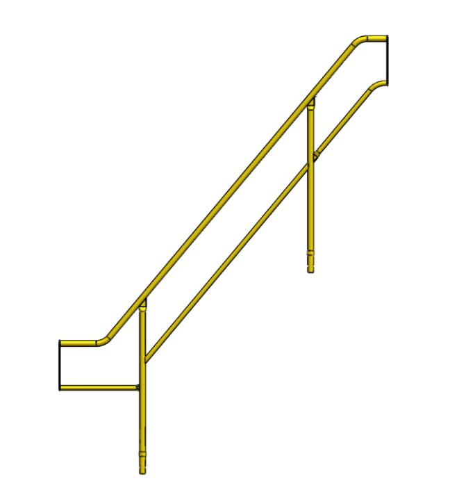 Picture of Outside Hand Rail for 7' Stair unit