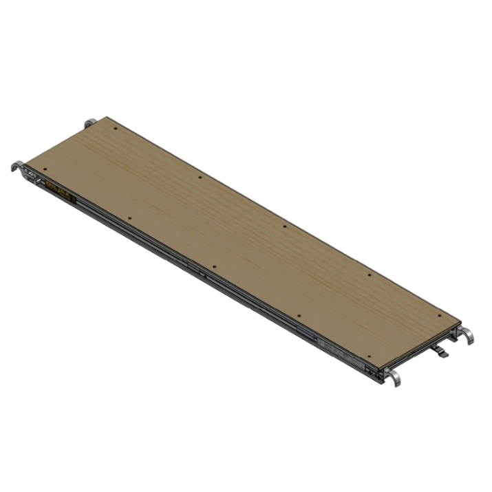 Picture of 32"W x 7'L Tuf-N-Lite Aluminum Walkboard w/ Type B Hook