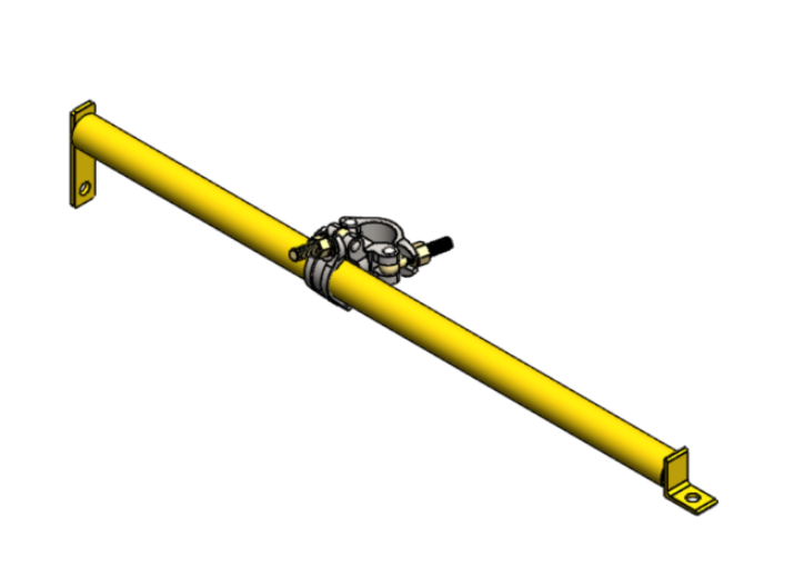 Picture of Scaffold Tie Brace with Swivel Clamp
