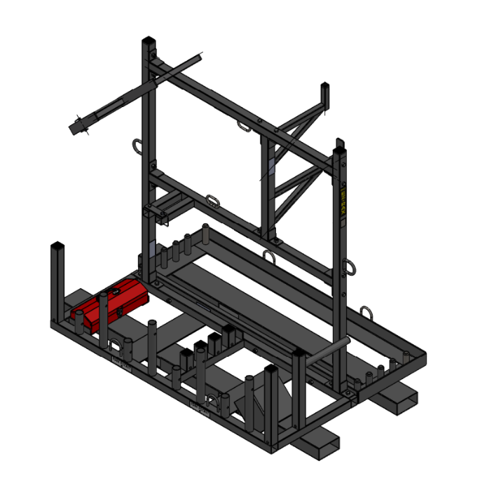 Picture of EZ-RAX for 20' Rolling Tower (Rack Only)