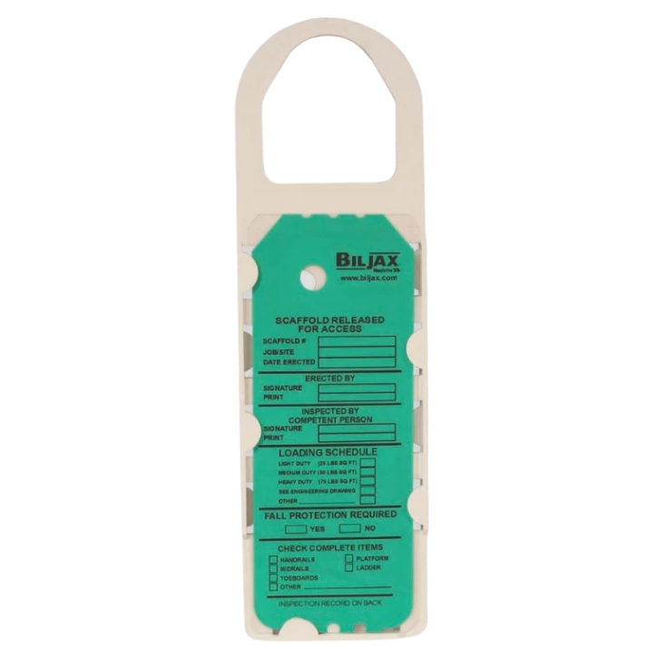 Picture of Scaffold Released for Access Insert