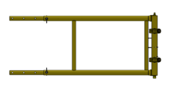 Picture of Swing Gate for Adjustable 3' - 5' Wide Open End Frames