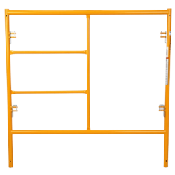 Picture of Step Frame - 5'W x 4'6"H - #5 Tube - C-lock at 27.75" Spacing - Random Rung Spacing