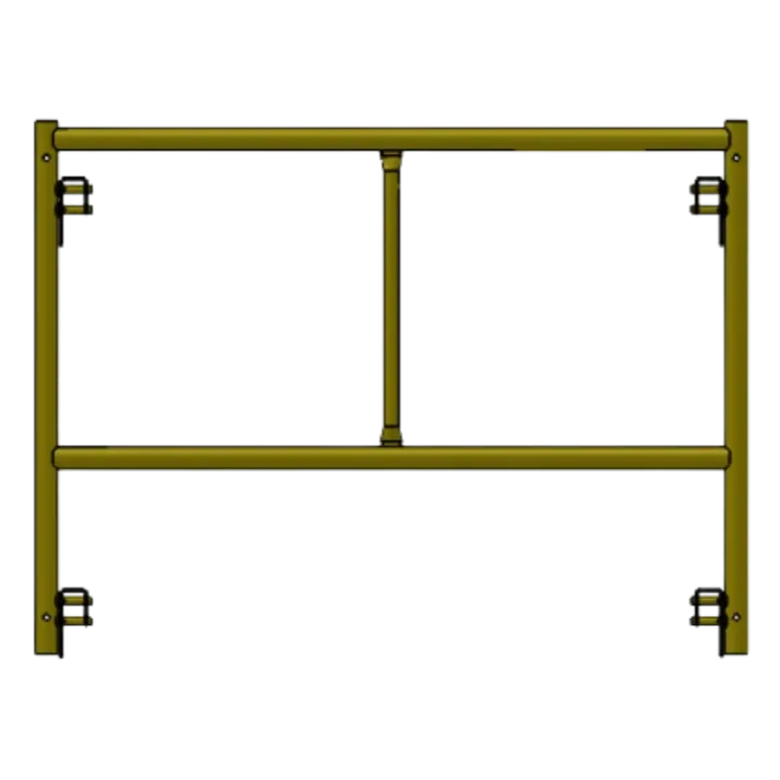 Picture of Step Frame - 4'W x 2'H - #5 Tube - C-lock at 9.37" Spacing - 12" Rung Spacing
