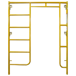 Picture of Open Climbing Ladder Frame - 5'W x 6.6'H - #7 Tube - C-lock at 27.75" Spacing
