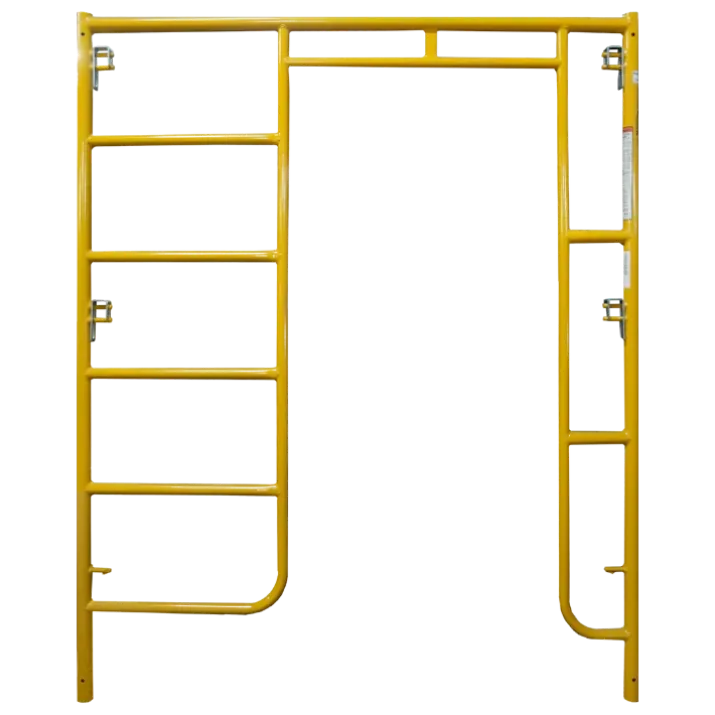 Picture of Open Climbing Ladder Frame - 5'W x 6'6"H - #7 Tube - C-lock at 27.75" Spacing