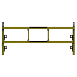 Picture of Center Access Frame - 5'W x 2'H - #6 Tube - C-lock at 9.375" Spacing - 12" Rung Spacing