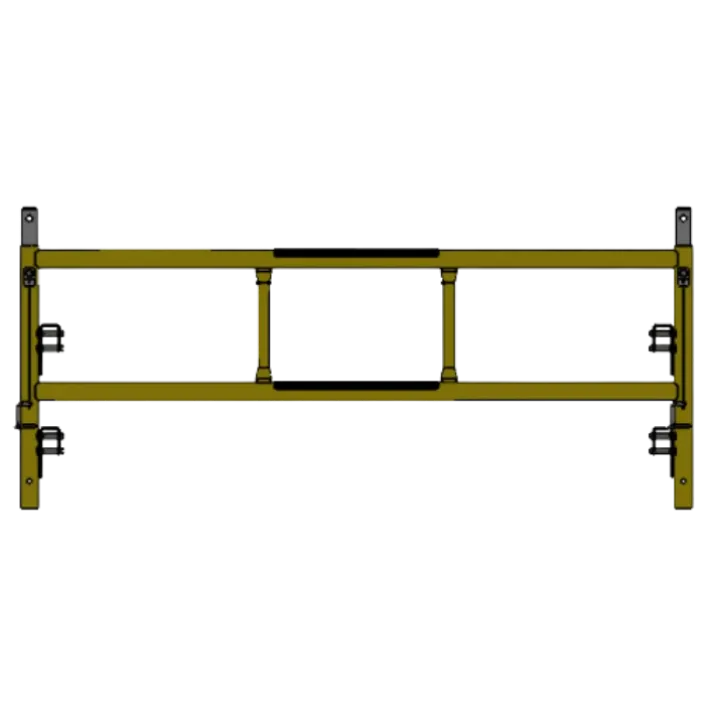 Picture of Center Access Frame - 5'W x 2'H - #6 Tube - C-lock at 9.375" Spacing - 12" Rung Spacing