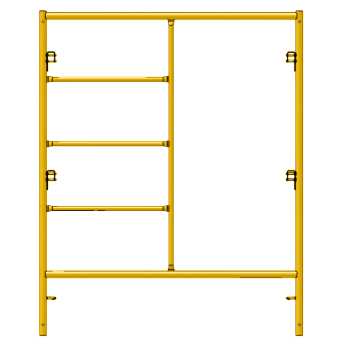 Picture of Step Frame - 5'W x 6'6"H - #5 Tube - C-lock at 27.75" Spacing - Random Rung Spacing