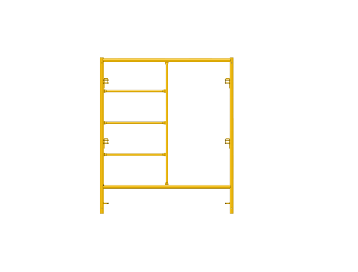 Picture of Step Frame - 5'W x 6'H - #5 Tube - C-lock at 27.75" Spacing - Random Rung Spacing