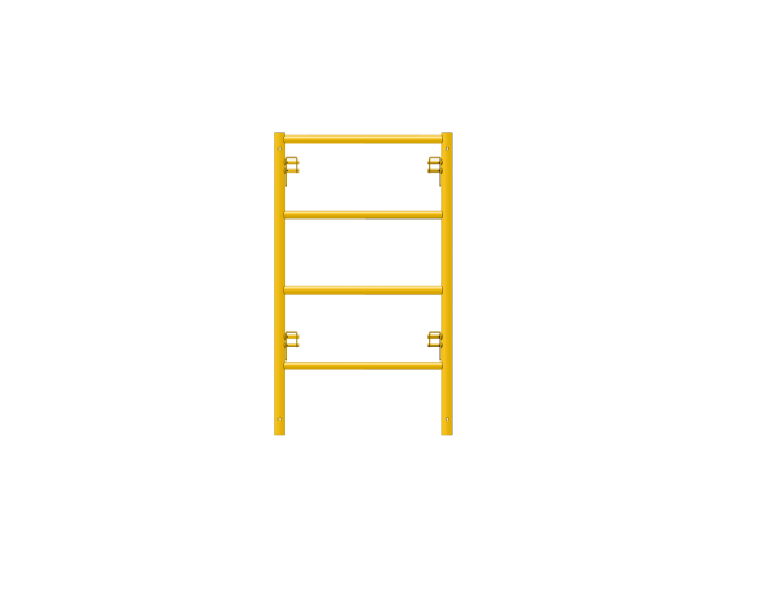 Picture of Ladder Frame - 28"W x 4'H - #5 Tube - C-lock at 27.75" Spacing - 12" Rung Spacing