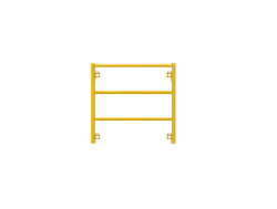 Picture of Ladder Frame - 3'W x 3'H - #6 Tube - C-lock at 27.75" Spacing - 12" Rung Spacing