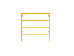 Picture of Ladder Frame - 4'W x 4'H - #6 Tube - C-lock at 27.75" Spacing - 12" Rung Spacing