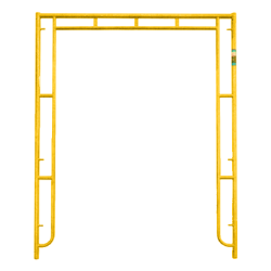 Picture of Sidewalk Frame - 6'W x 7'6"H - #6 Tube - HEX NUT at 27.75" Spacing - Open Cane