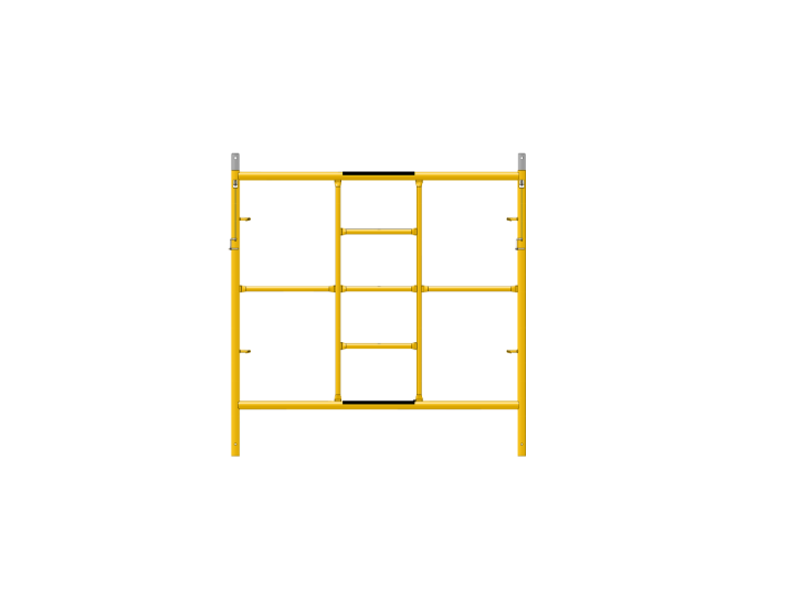 Picture of Center Access Frame - 5'W x 5'H - #7 Tube - T-lock at 27.75" Spacing - 12" Rung Spacing