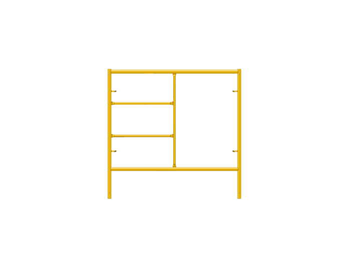 Picture of Step Frame - 5'W x 5'H - #6 Tube - T-lock at 27.75" Spacing - Random Rung Spacing