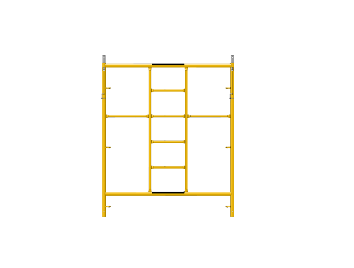 Picture of Center Access Frame - 5'W x 6'H - #7 Tube - T-lock at 27.75" Spacing - 12" Rung Spacing