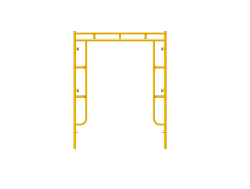 Picture of Open End Frame - 5'W x 6'6"H - #5 Tube - J-lock at 27.75" Spacing - Closed Cane