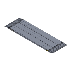 Picture of 29" W x 10' L Aluminum Ramp