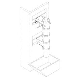 Picture of 90' Trash Chute KIT