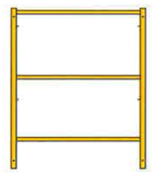 Picture of Shoring Frame - 4'W x 5'H - #8 Tube - T-lock at 27.75" Spacing