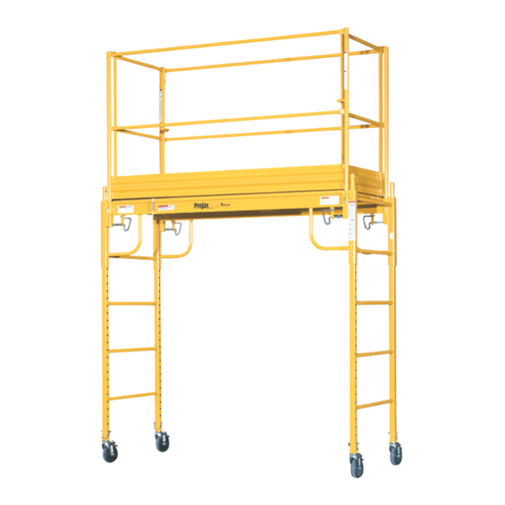 Picture of Pro-Jax - 6'H x 6'L x 29"W - Guard Rails included - Hinged Walkboard