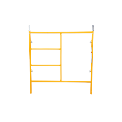 Picture of Step Frame - 5'W x 5'H - #6 Tube - J-lock at 27.75" Spacing - Random Rung Spacing - Inserts