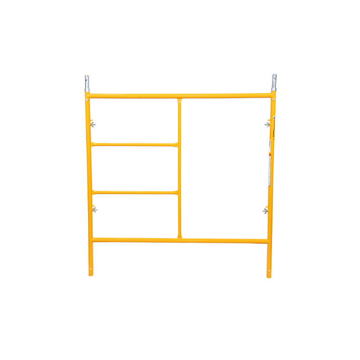 Picture of Step Frame - 5'W x 5'H - #6 Tube - J-lock at 27.75" Spacing - Random Rung Spacing - Inserts