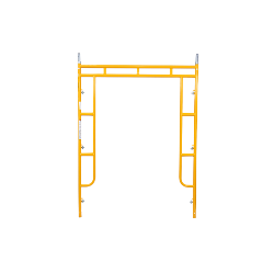 Picture of Open End Frame - 5'W x 6'6"H - #5 Tube - J-lock at 27.75" Spacing - Closed Cane - Inserts