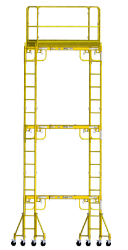 Picture of Pro-Jax - 17'H x 6'L x 29"W - Guard Rails included - Hinged Walkboard