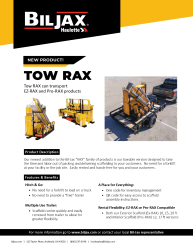 Tow Rax Sell Sheet