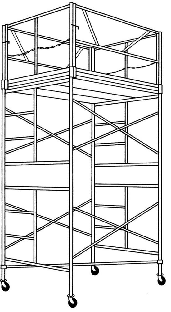 rolling tower Diagram of Rolling Tower