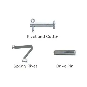 Biljax scaffold fastening pins